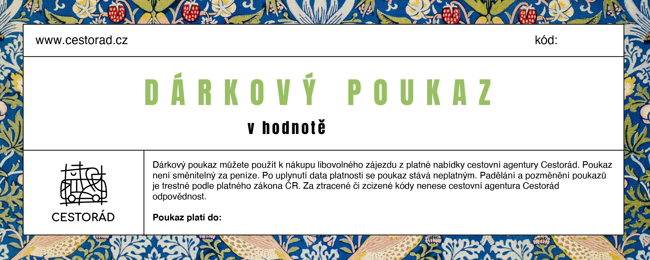 Motiv poukazu - Mozaika